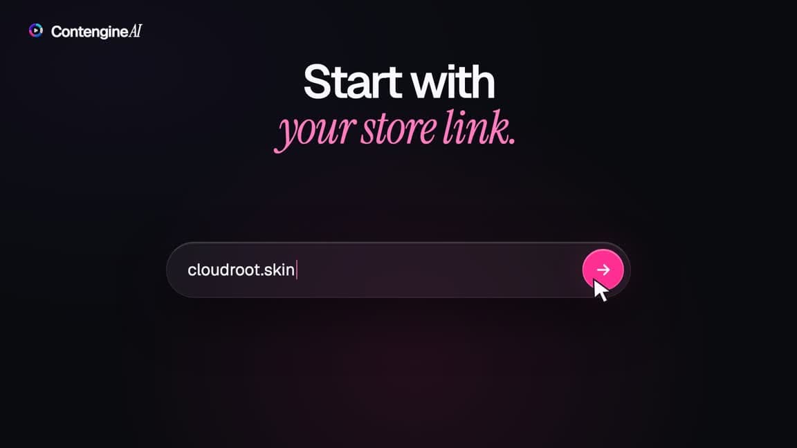 A link field with a link typed in, ready to submit